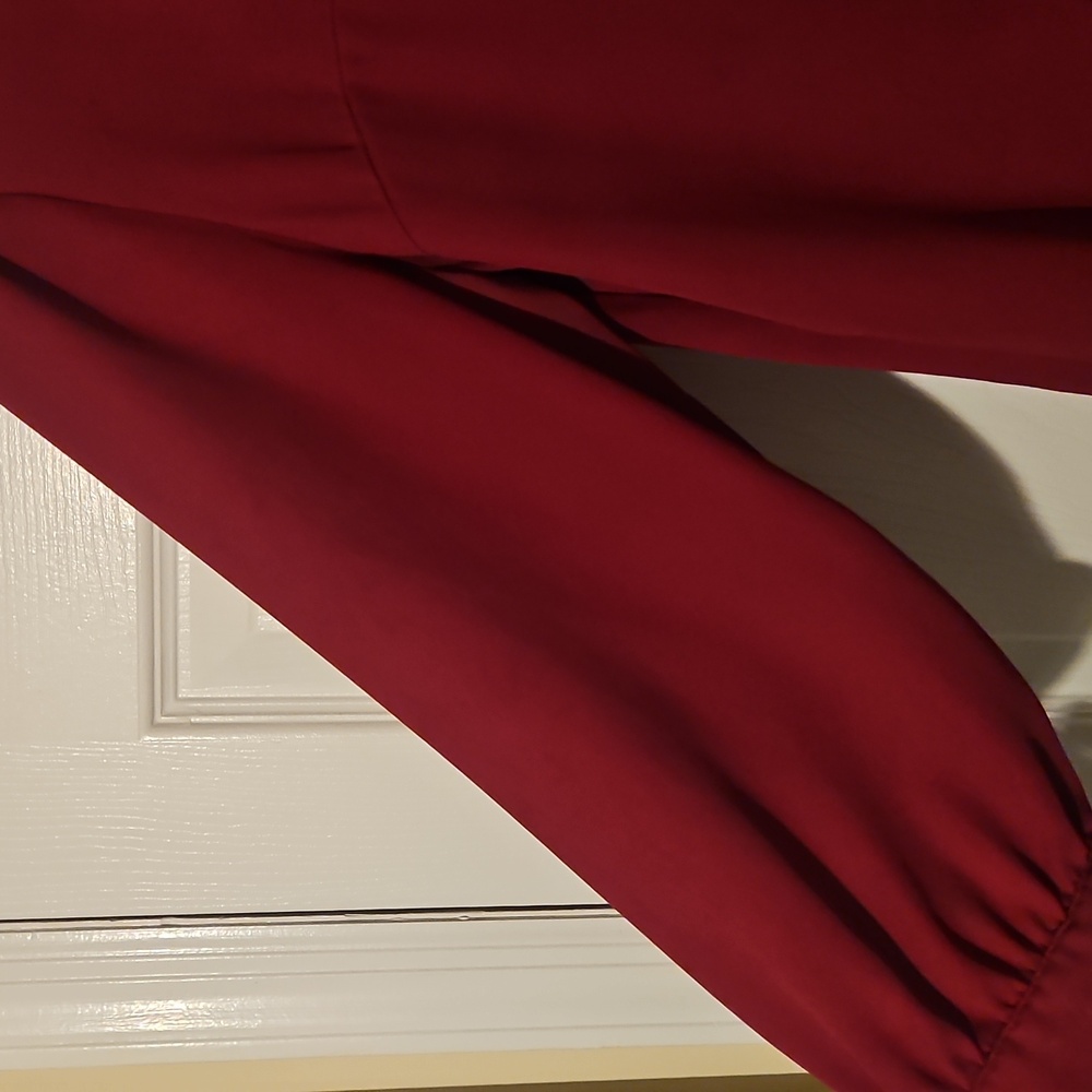 Charlotte Russe Deep Red Blouse - Picture 3 of 5